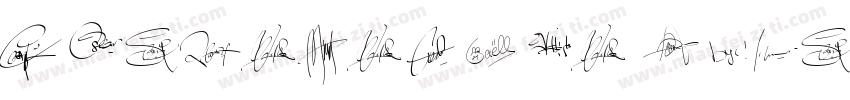 Confederate Signatures字体转换